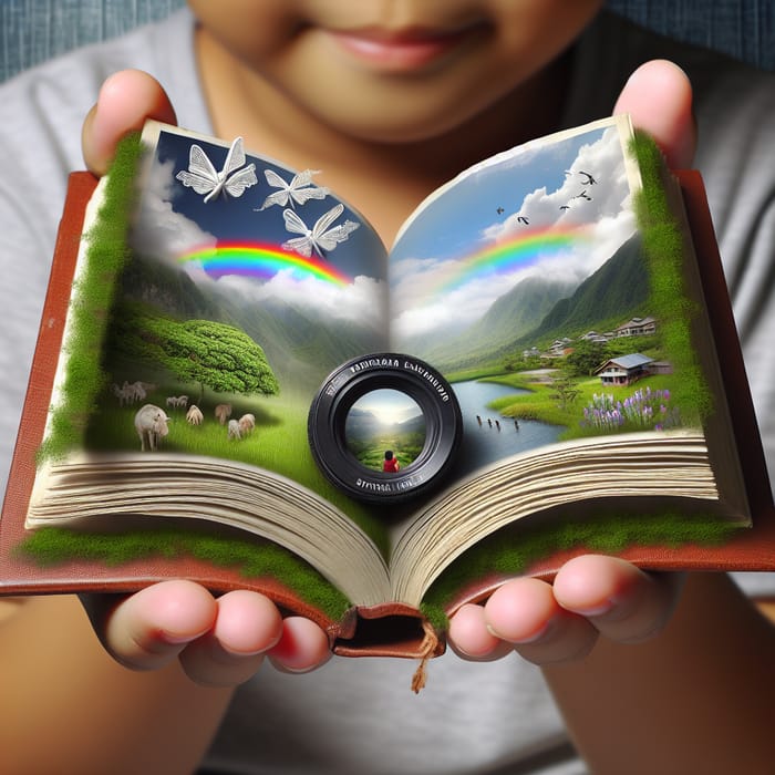 Book-Camera: A Child's Vision of Peaceful Futures