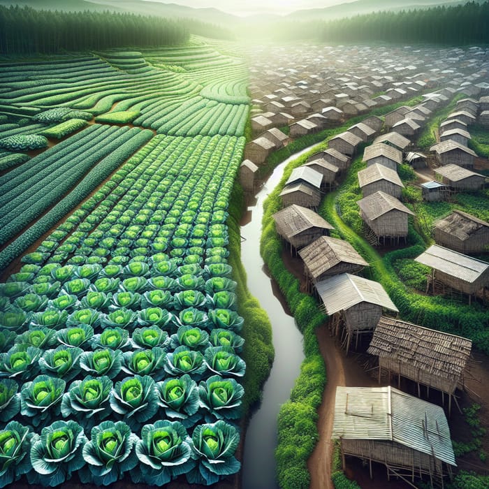 Cabbage Fields: A Tale of Two Villages Cabbage Fields: A Tale of Two Villages