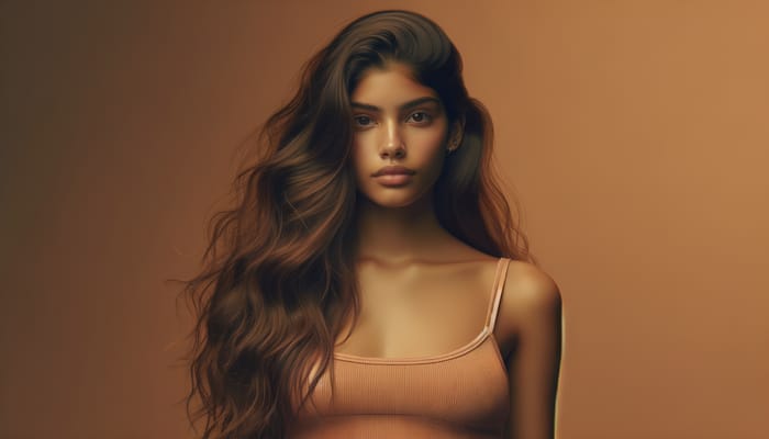 Young Morena Woman | Stunning 8K UHD Portrait Shot