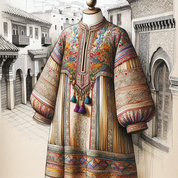 Moroccan Caftan | Vibrant Colors & Intricate Designs