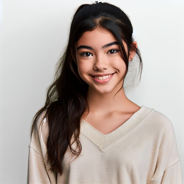 16-Year-Old Peruvian Girl with Asian-Inspired Features | Bright Smiles