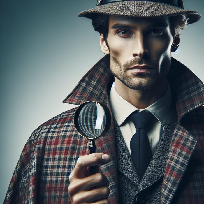 Caucasian Vintage British Detective - Intriguing Mystery Specialist