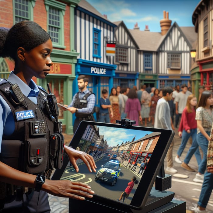 Interactive Learning for Police Officers AI Art Generator EasyPeasy.AI