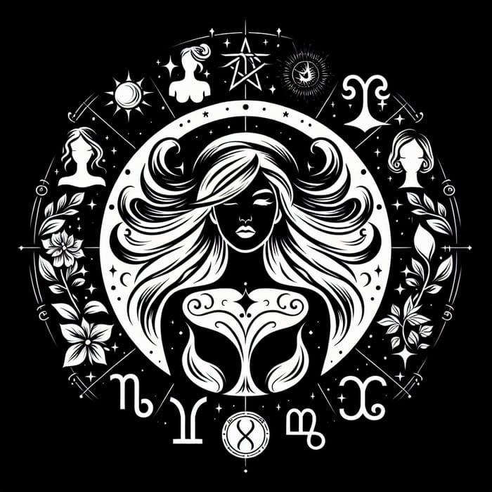 Elegant Zodiac Logo Design for Women | Alma de Diosa