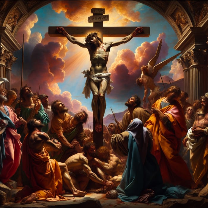 Renaissance Crucifixion: A Dramatic Depiction