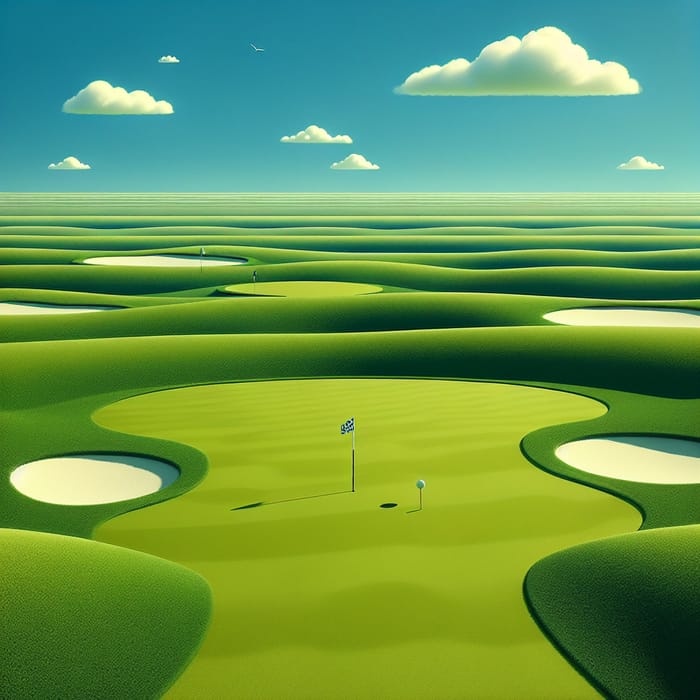 Minimalist Golf Courses | Simple, Serene Beauty