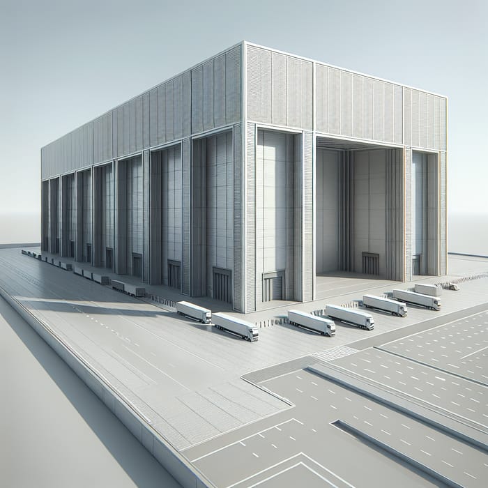 Unique 7000 m2 Industrial Building Constructed with Sandwich Panels