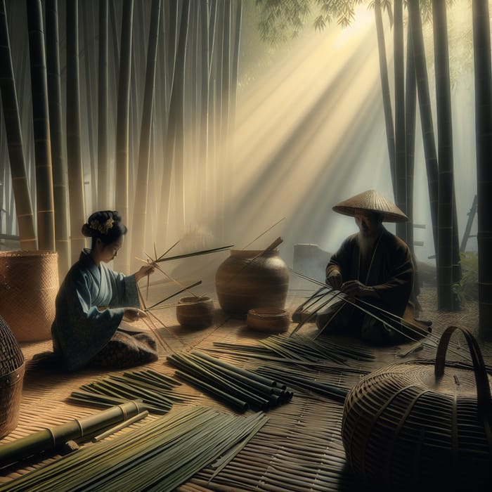 The Origin of Bamboo Weaving: A Traditional Craft