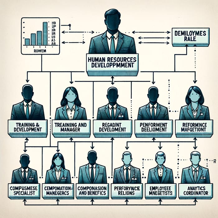 HR Organizational Structure with Key Positions