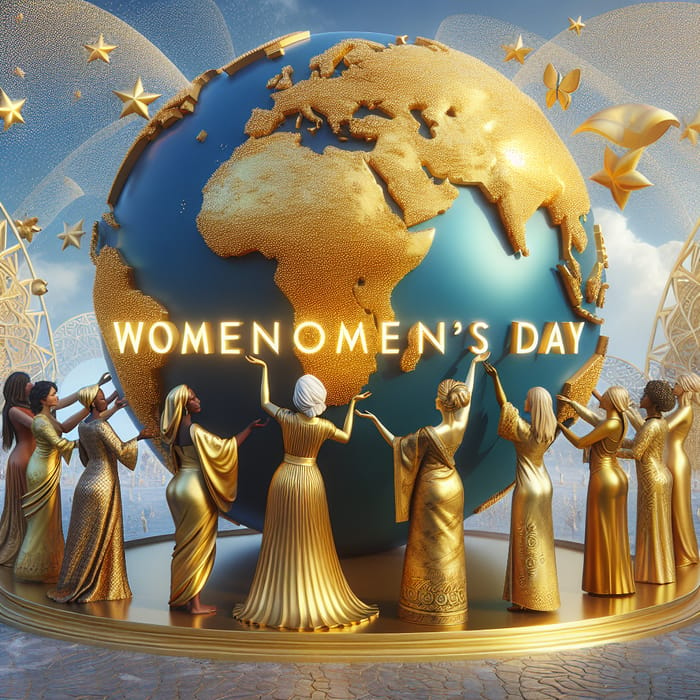Empowering Women Worldwide: Unity in Diversity Sculpture