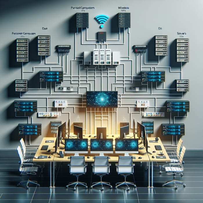 Modern Office Network Structure Design