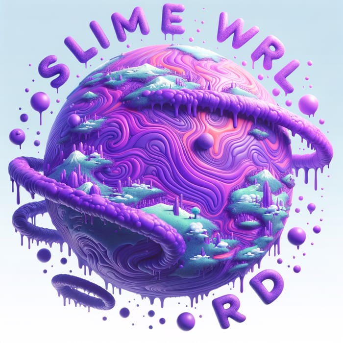Purple Slime Planet: Discover the Enigmatic SLIME WRLD