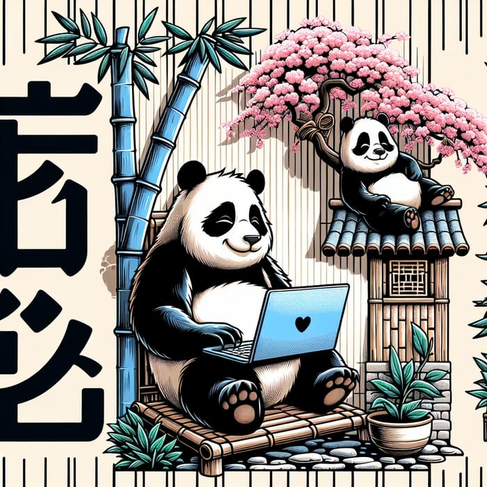 TERSHIK Panda: A Day in the Life of an Oriental Culture Panda