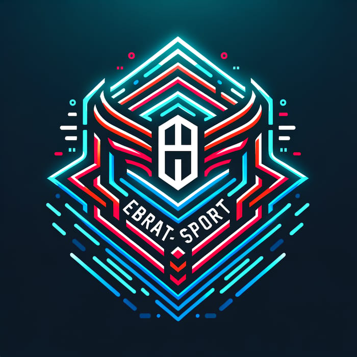 Ashoka Bharat E-Sport | Futuristic Cyberpunk Logo Design