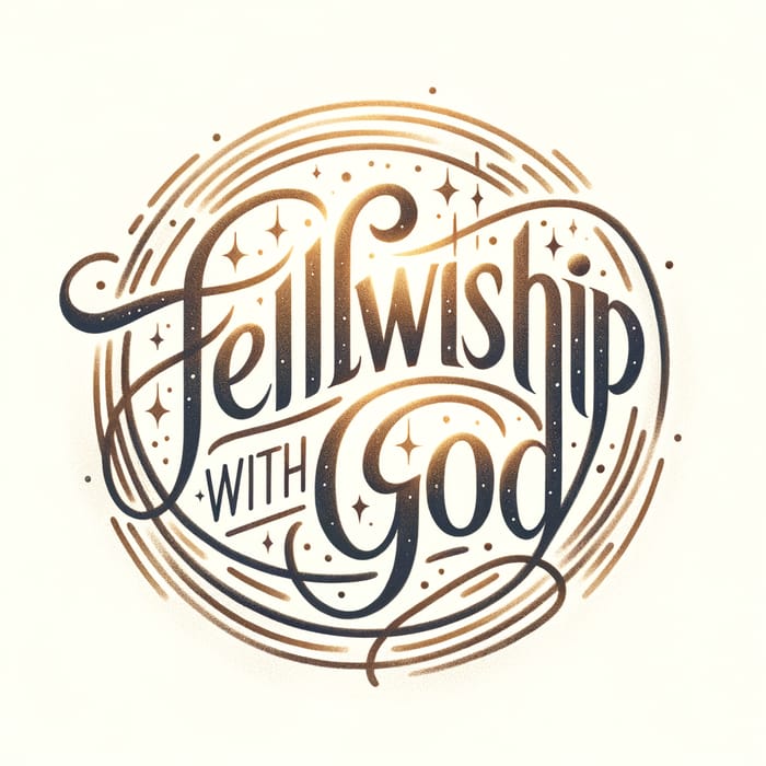 Graceful 'Fellowship with God' Logo Animation
