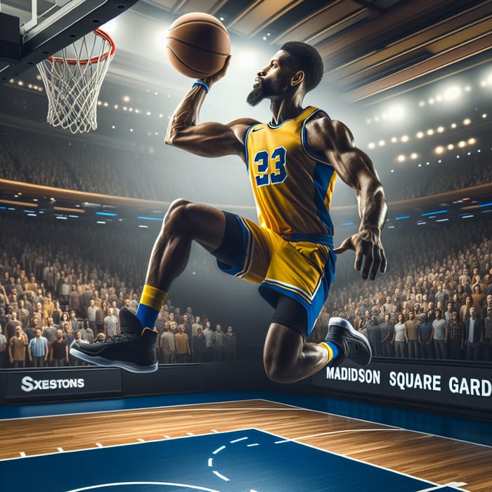 Stephen Curry 'Night Night' Dunk at Madison Square Garden