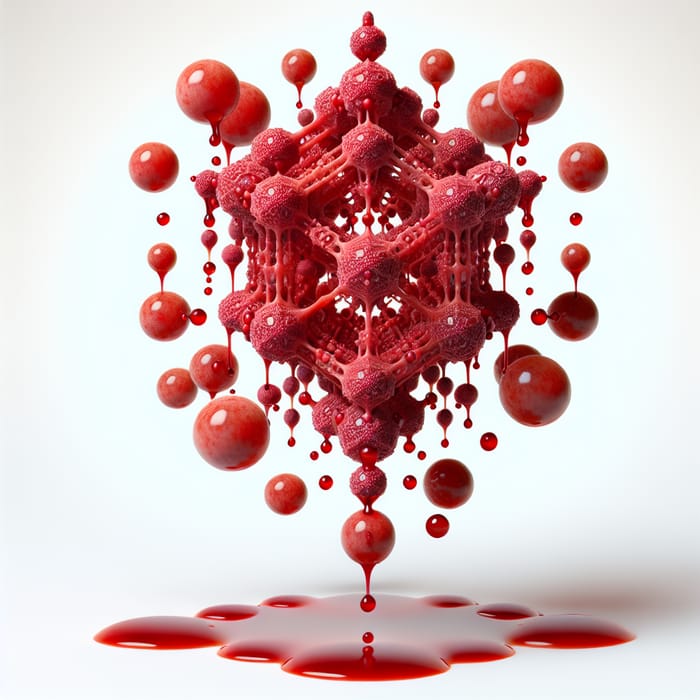Blood Drop Sacred Geometry Art