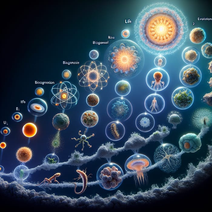 Evolution of Life: Biogenesis to Transcendence