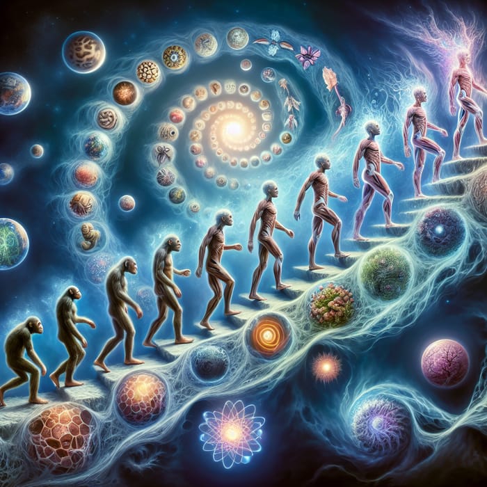 The Magnificent Journey of Life: From Atom to Spirit