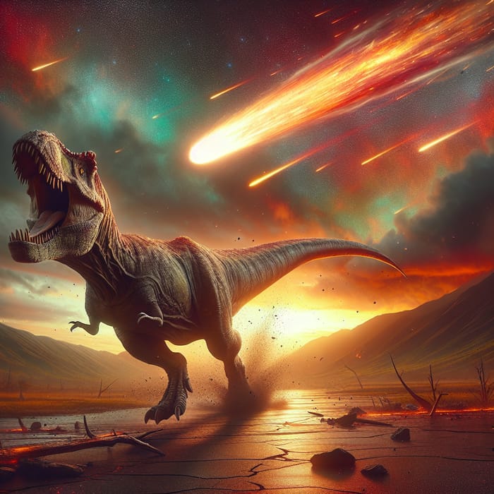 Dinosaur Escape: Apocalyptic Comet Chase