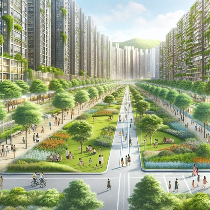 Greenbelt in Urban Areas: Nature Meets City Life