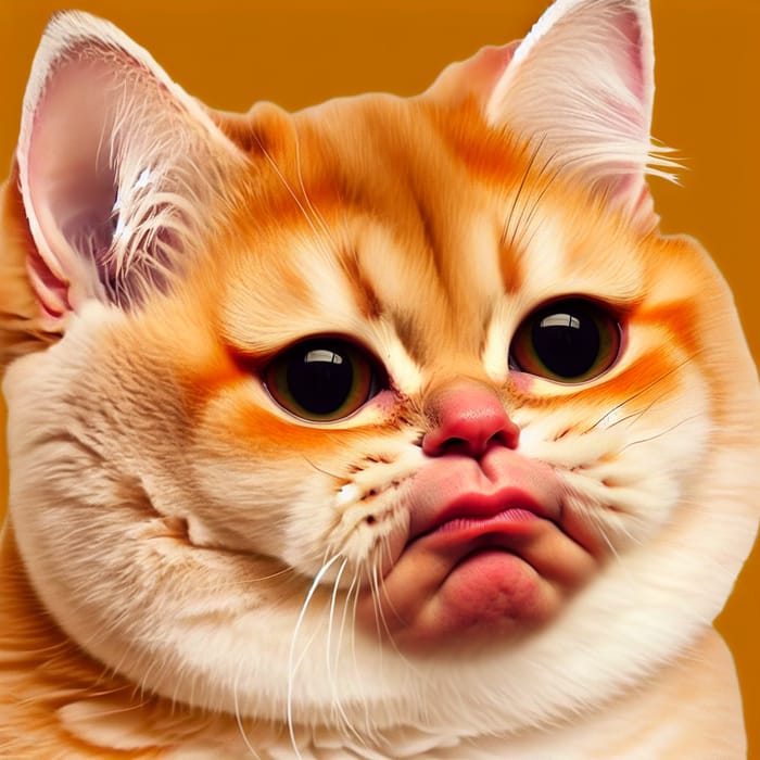 Funny Orange Cat Meme 240x240