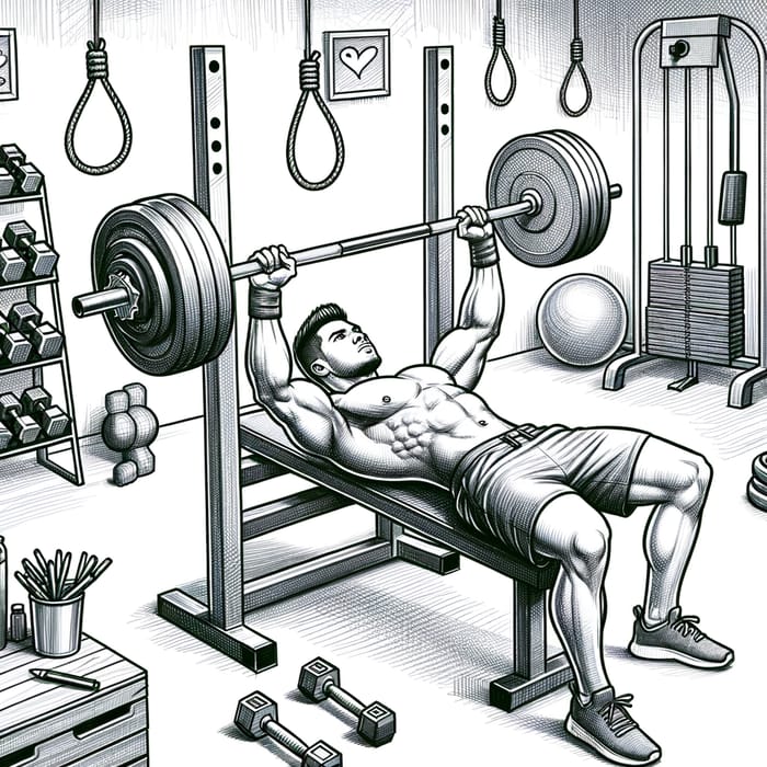 Pencil bench press clearance