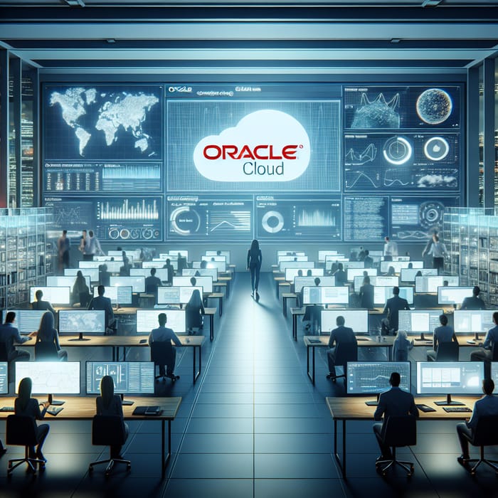 Oracle Cloud Applications - Data Analytics in High-tech Workspace