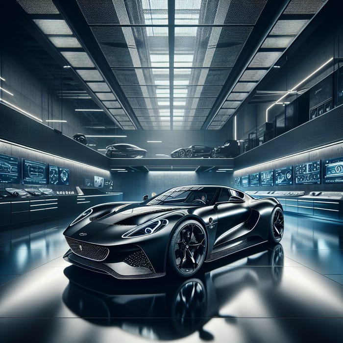 Porsha BlackSleek GT: Exquisite Automotive Engineering & Luxury