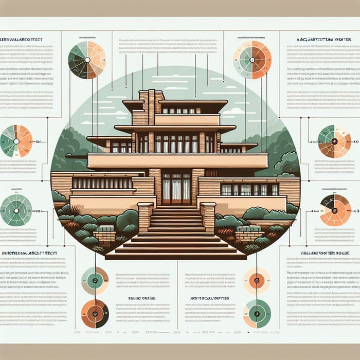 Frank Lloyd Wright: Life & Work Infographic - A Tribute