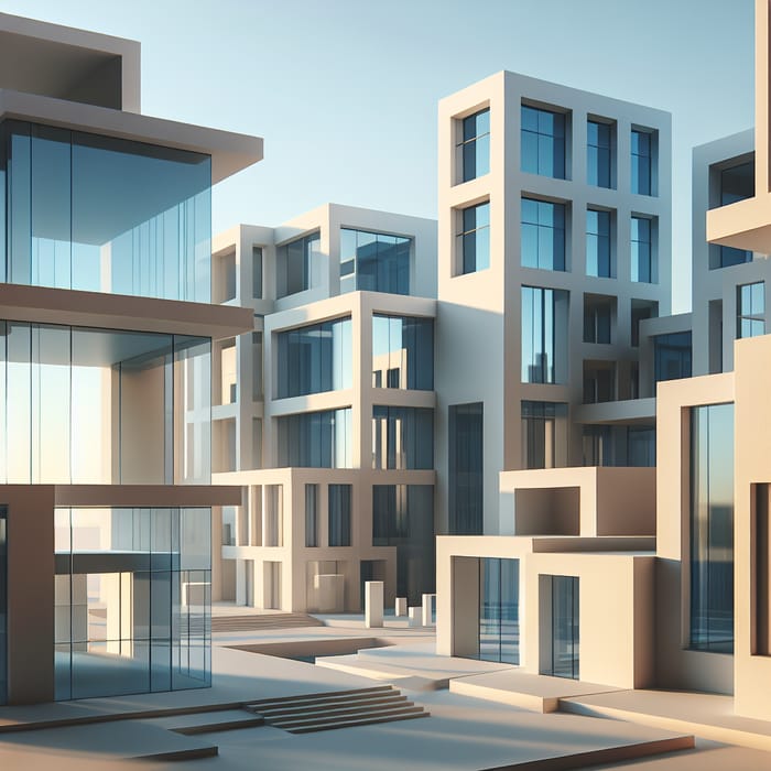 Abstract Modern Architecture | Urban Geometric Design
