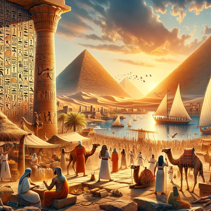 Explore the Majesty of Ancient Egypt - Pyramids, Nile River