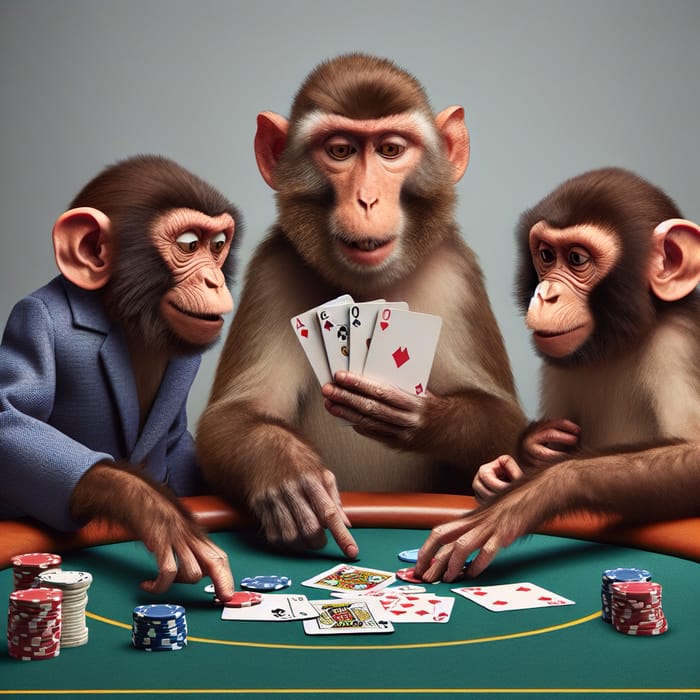 Cheeky Monkeys Poker: Hilarious Card Game Entertainment