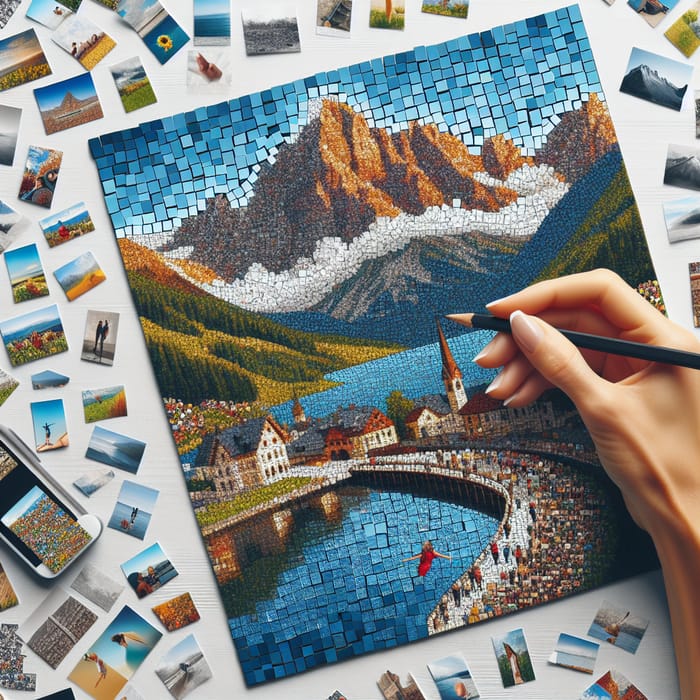 Create Stunning Photo Mosaic from Tiny Pictures