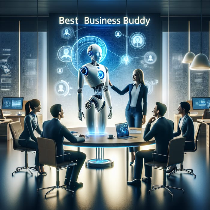 3BE.GR Best Business Buddy - A Futuristic AI Experience