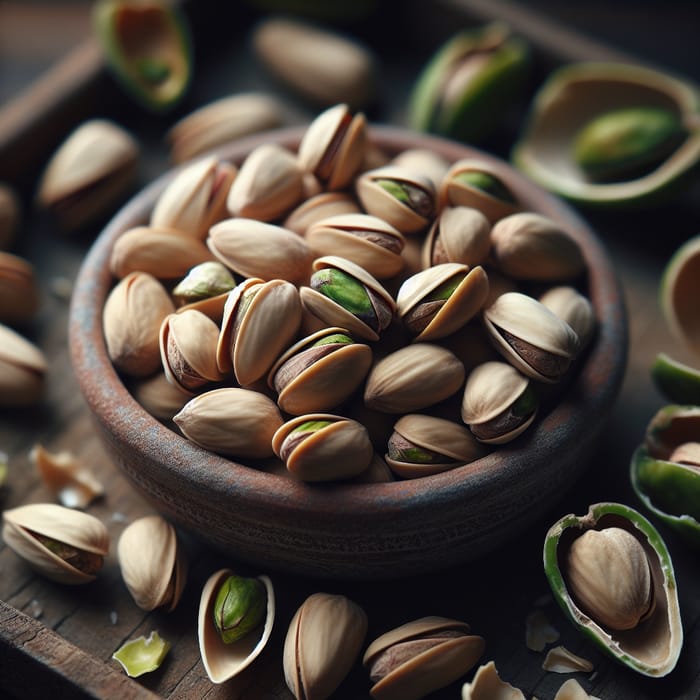 Fresh and Green Pistachios | High-Quality Nut Selection