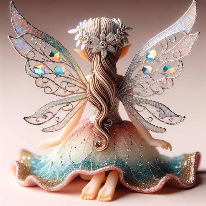 Captivating Fairy in Sparkling Bikini | Enchanting Fantasy Scene