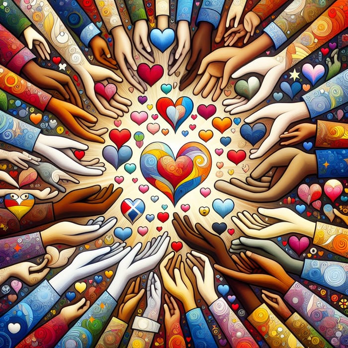 Love and Goodness for Everyone: Unity and Equality Imagery