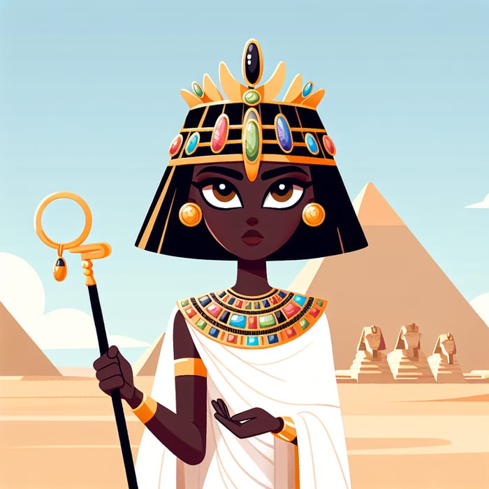 Animated Egyptian Persona: Culture & Style