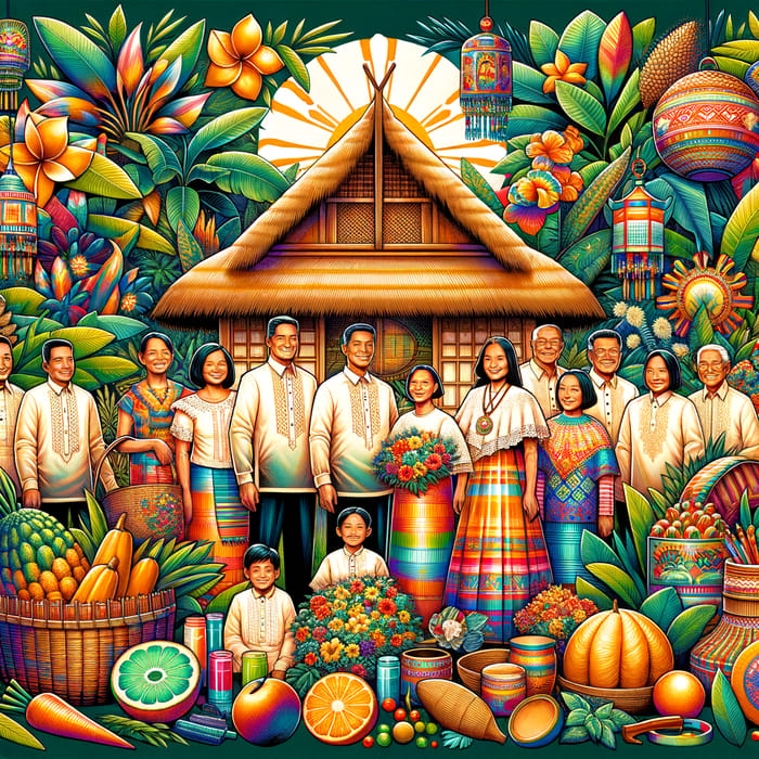 Embrace Filipino Heritage's Brightness: Tradition & Diversity - Vibrant Image
