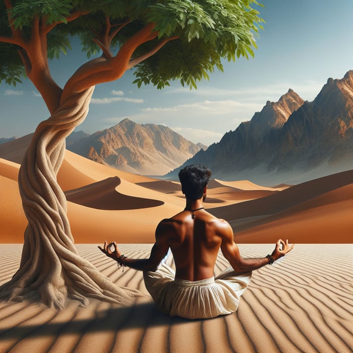 Soulful Desert Meditation: Inner Peace Amongst Nature's Marvels
