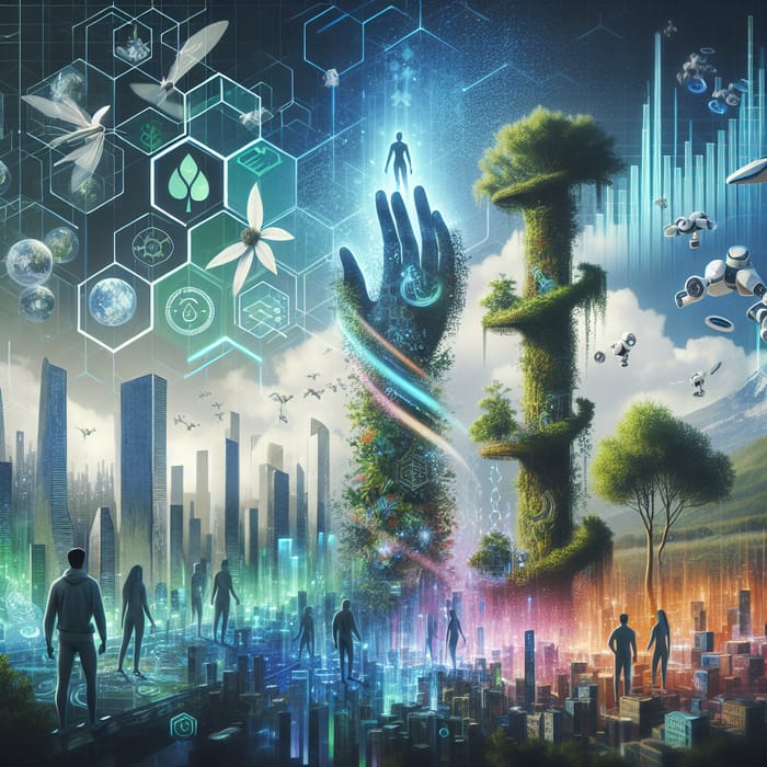 Futuristic Health and Environment - Sci-Fi Innovations
