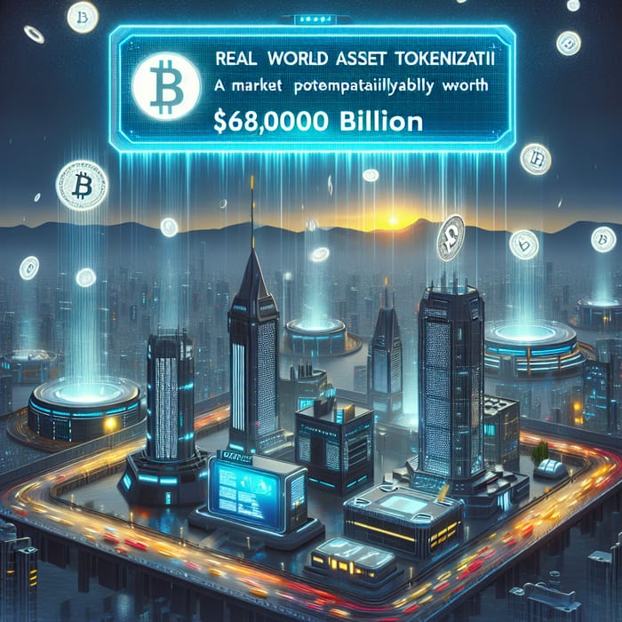 Real World Asset Tokenization: Market Valued at $68,000 Billion by 2030
