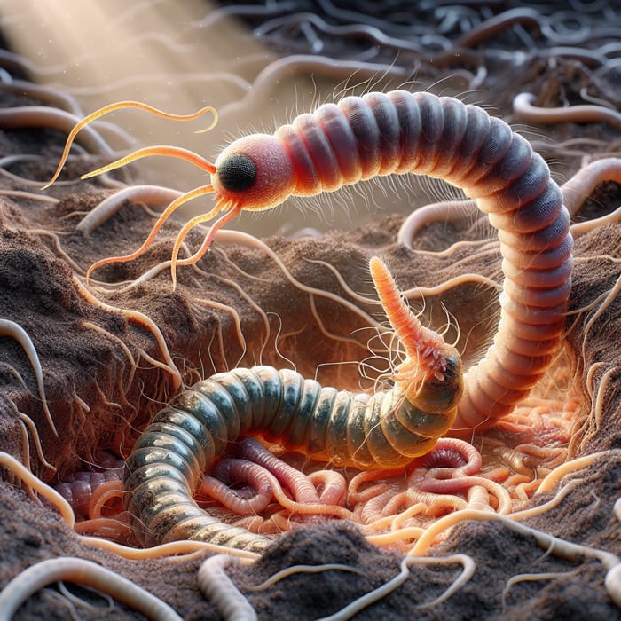 Entomopathogenic Nematode: Microscopic Worm in Soil