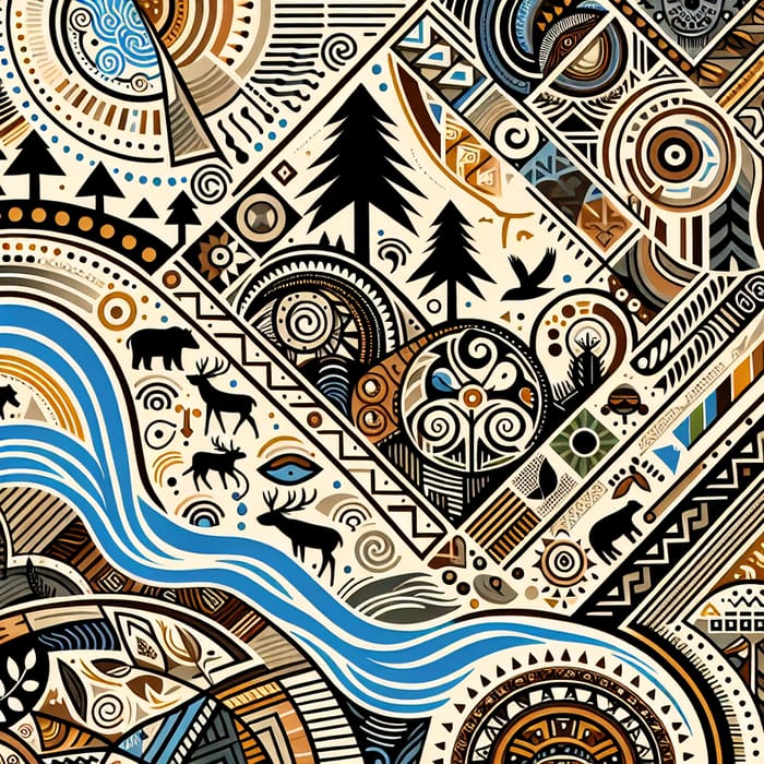 Tribal Artistic Design for Environmental Issues