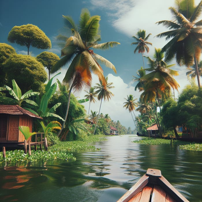 Tranquil Beauty of Kerala Backwaters | Boat Experience