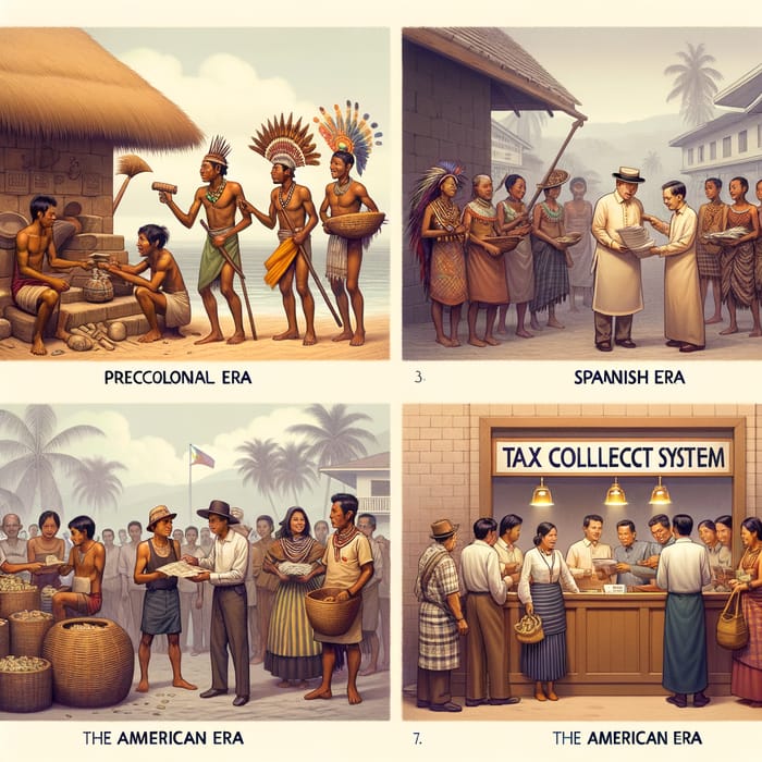 Taxation Systems in Precolonial, Spanish, and American Eras in the Philippines