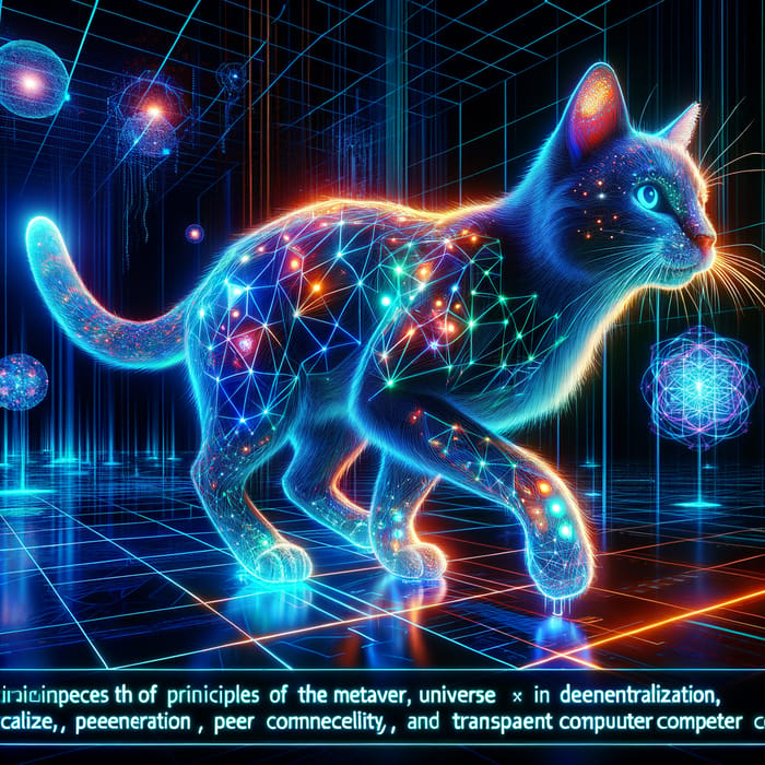 Web3 Cat in the Metaverse