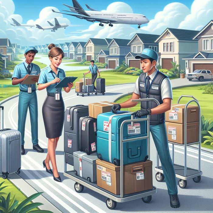 Baggage Delivery Service: Airport to Home | Secure Transportation