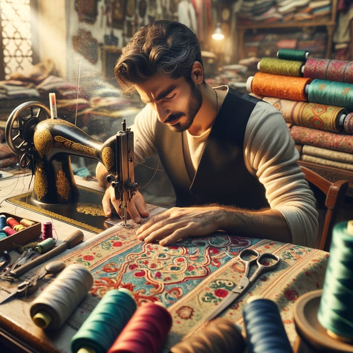Tailor Crafting Exquisite Fabric